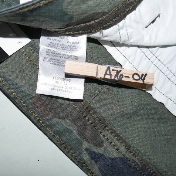 LEE Ripstop Cargo Pants Men's Size 36x34 Camouflage Lightweight NWT - Picture 8 of 10